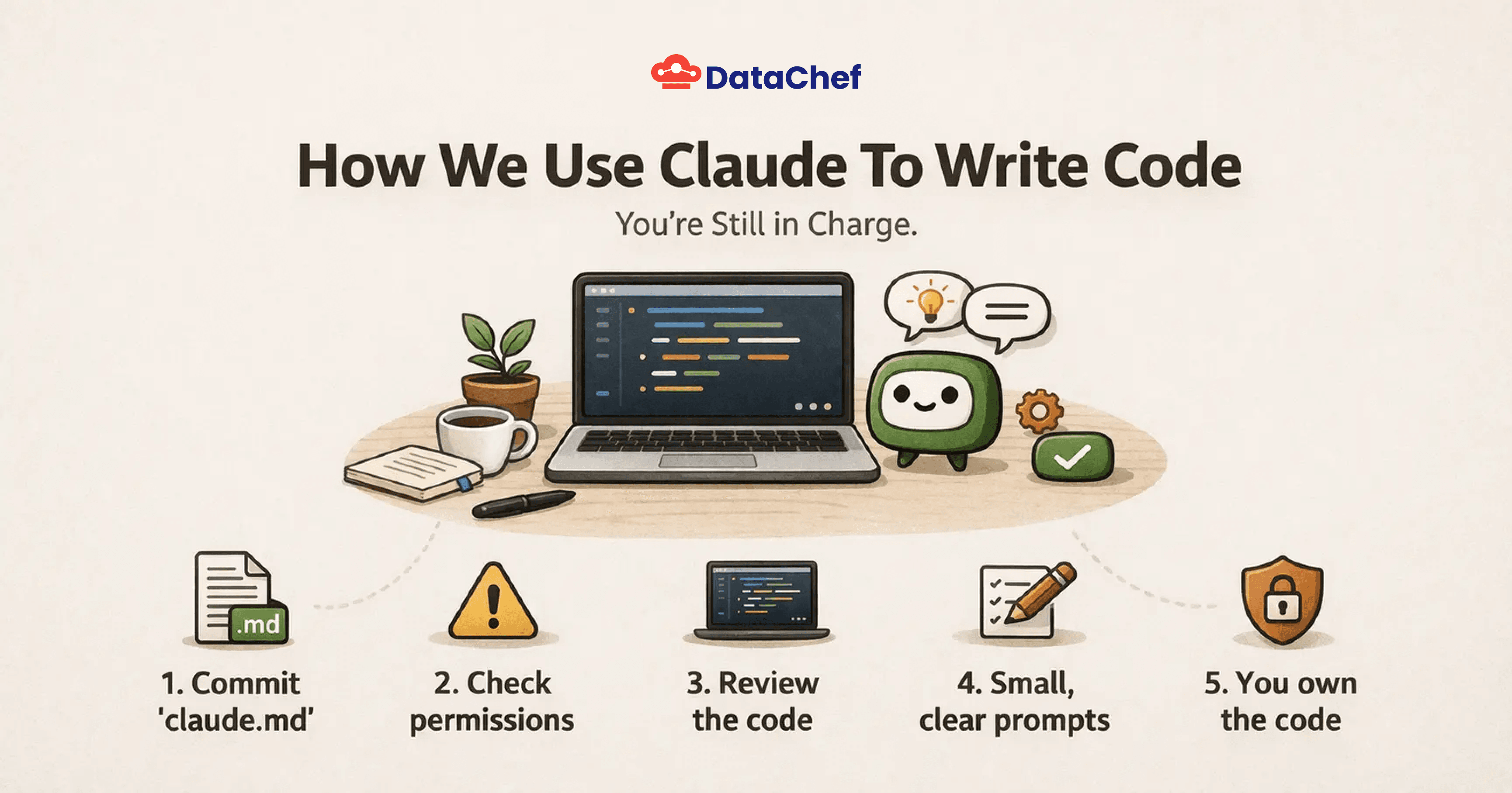 How we use Claude to write code